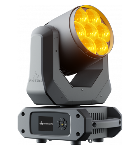 PROLIGHTS JETWASH7 Moving head 7 x 20W RGBW, 4° - 55°