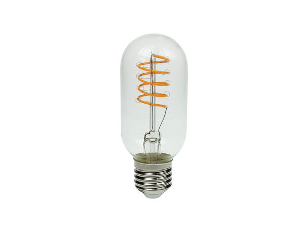 PROLITE LED Filament pære, Funkyfil E27 4W, Yellow, Ikke dimbar