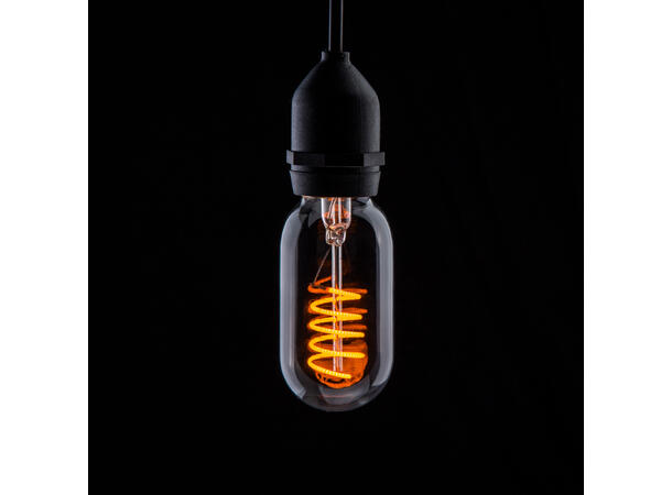 PROLITE LED Filament pære, Funkyfil E27 4W, Yellow, Ikke dimbar