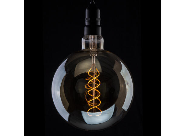 PROLITE LED filament pære E27, 4W Smoked 2200K. Dimbar