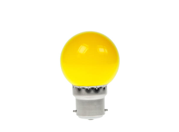 PROLITE LED filament pære, B22 1.5W, Golf, Ikke dimbar, Yellow