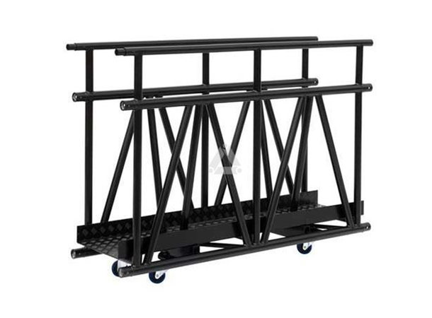 PROLYTE B100CW Catwalktruss 400cm, Alu, Ø60x6mm, M/Hjul