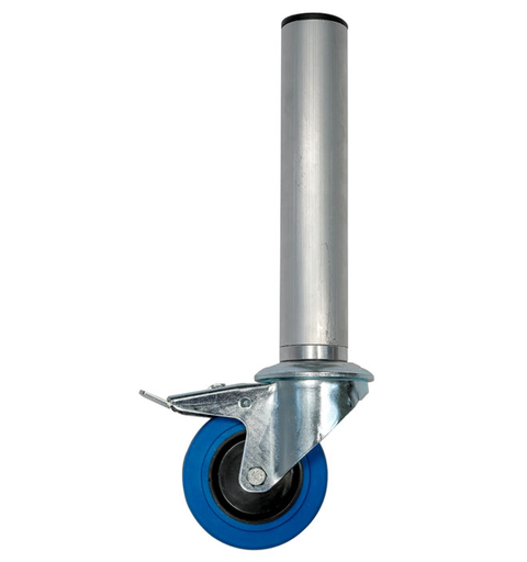 PROLYTE SM-L StageDex riserhjul enkel Plattinghøyde=50cm, m/brems