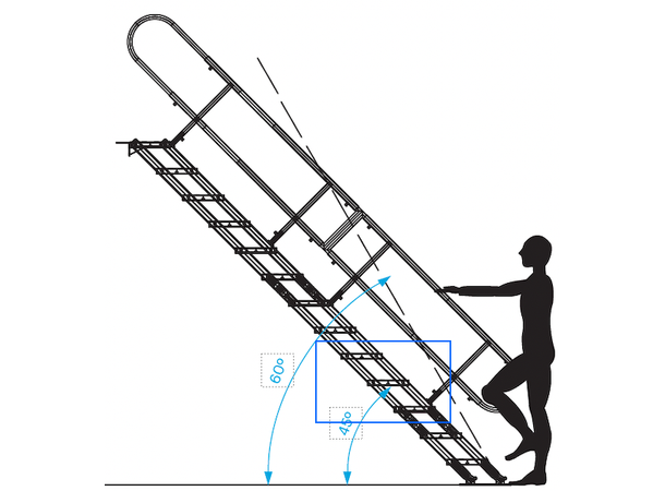 PROLYTE SM-STAIR EasyStair flex påbygg 3-Trinn, Påbygningsdel, u/koblinger