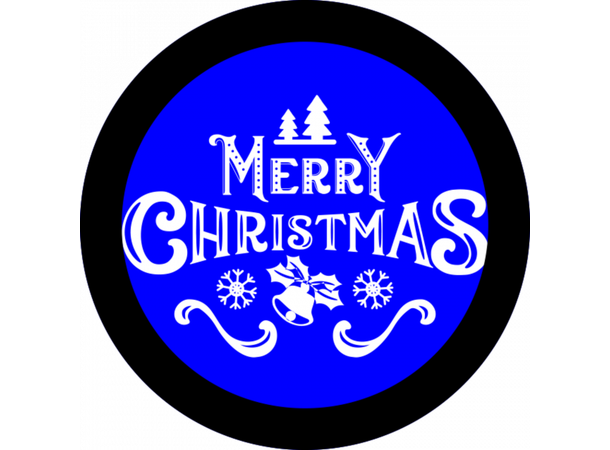 Prolights Gobo xmas Bell Greetings 2 F size,  1 Color