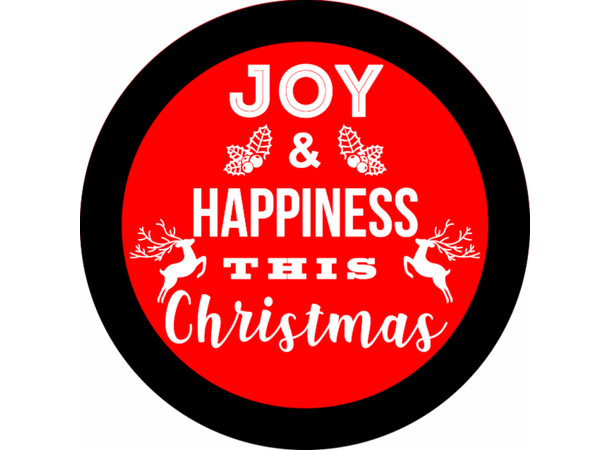 Prolights Gobo xmas Joy Greetings 2 F size ,  Black and white