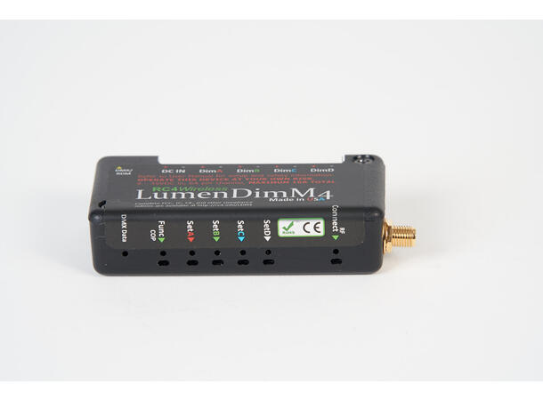 RC4 WIRELESS LUMENDIM M4 Dimmer Mini 4-kanal CRMX Trådløs Dimmer