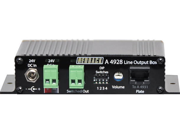 REDBACK A4928 Mikrofon/Linje hub For bruk sammen med A4931 veggpanel