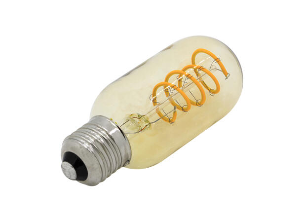 SBL LED filament pære E27, 3W. 2200K Ra>95. Ø45mm x H 110mm. Amber glass