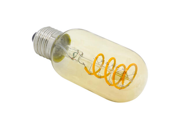 SBL LED filament pære E27, 3W. 2200K Ra>95. Ø45mm x H 110mm. Amber glass