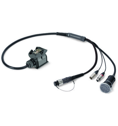 SOMMER OH85-L01/01-0120 Fan-Out 1.2m. Multipin til Fiber, XLR T/R, Strøm