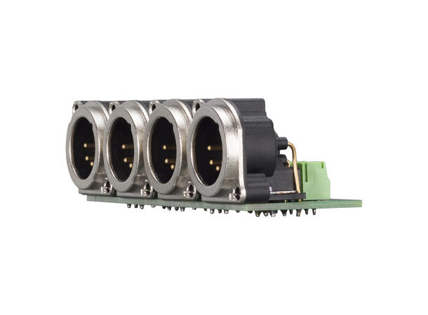 SOMMER SBC13-XB5MA Tilkoblingsmodul 4x XLR5m (B), skru- & multikontakt