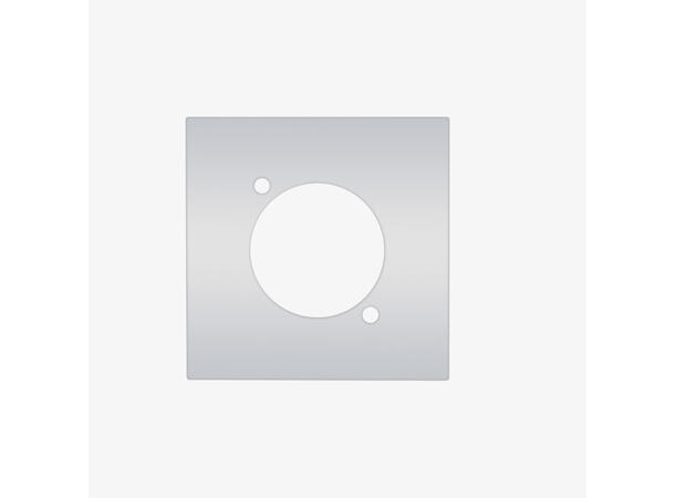 SOMMER W45W-3725 SYSWALL45 Modul Hvit. 1 x D-panel hull