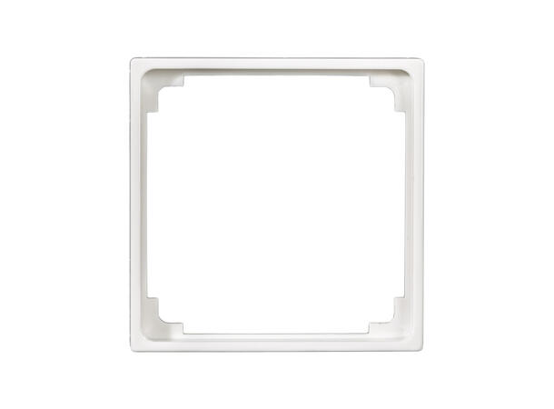 SOMMER W50W-4465 SYSWALL50 Ramme Hvit. Adapterramme for brytermoduler
