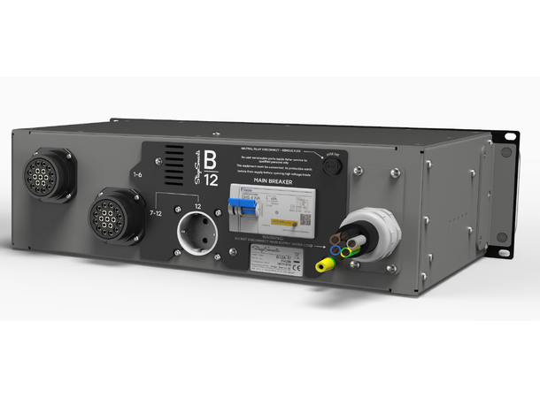 STAGESMARTS B-12 PDU 63A CEE 12 x 16A, 2 x Socapex 19