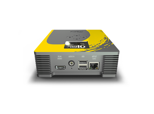 STOPS & MOPS DDB-1 Desk Dough Beam 1 x LAN inn, 1 x HDMI ut, Audio in