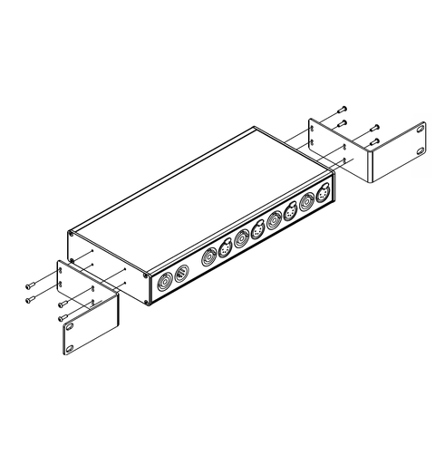 SWISSON XAC-RACKM-XSH Rackbrakett for XSH-serien
