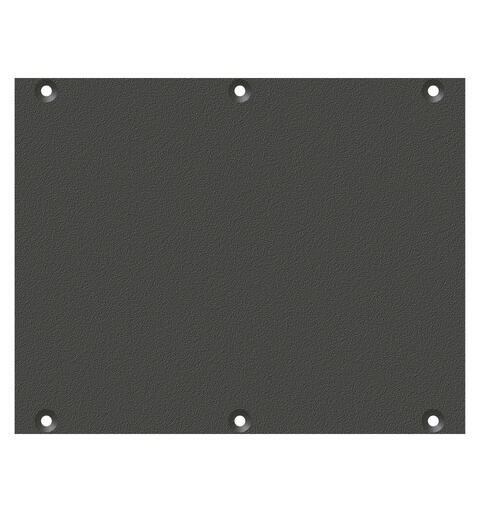 SYSBOXX SYFB23-L Frontpanel Blindpanel, 3WU