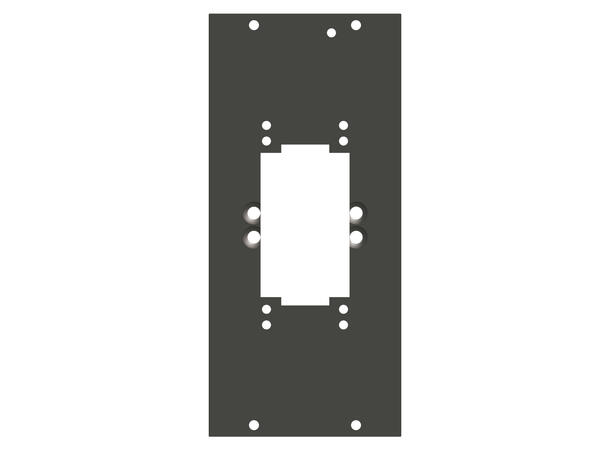 SYSBOXX SYST41-MP06/10 Sidepanel MP06/MP10, 4U, 80mm dybde