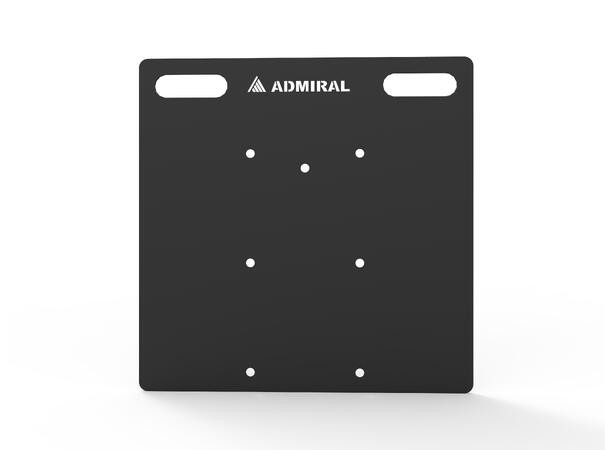 ADMIRAL Baseplate 73 cm for 30-truss Sort