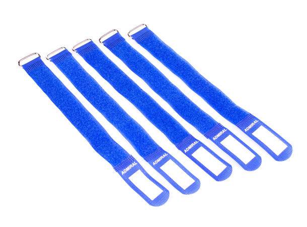 ADMIRAL Cable wrap 26cm blue 5 pieces