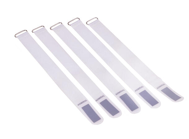 ADMIRAL Cable wrap 26cm white 5 pieces