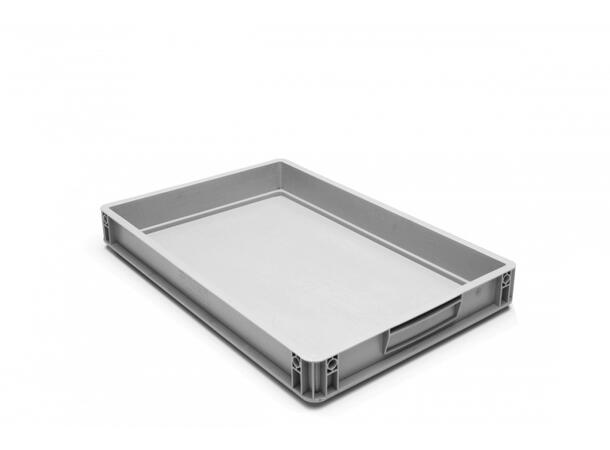 ADMIRAL Plastkasse 60x 40x 7,5cm Grå