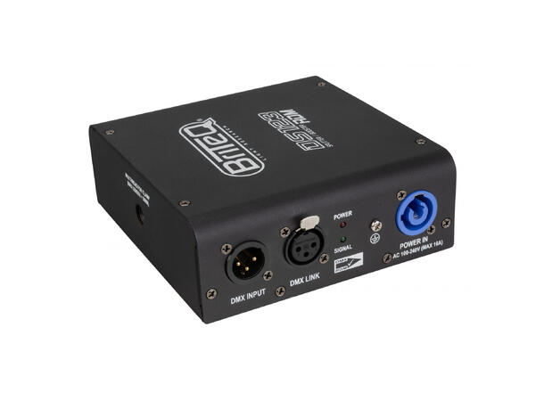 BRITEQ DS123-RDM DMX Splitter 1 in, 2 ut, Powercon passthru, 3pin XLR