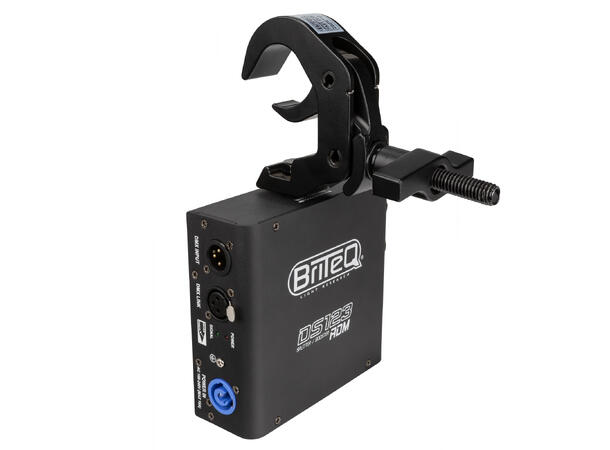 BRITEQ DS123-RDM DMX Splitter 1 in, 2 ut, Powercon passthru, 3pin XLR