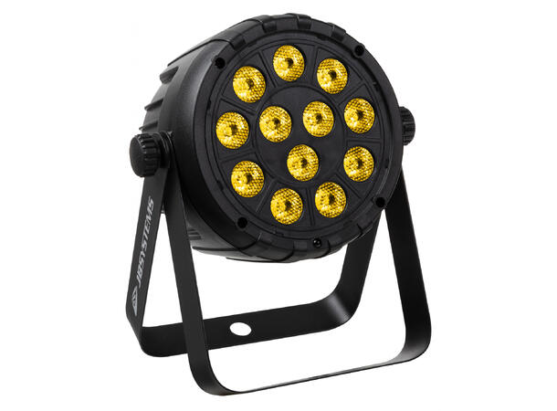 JB SYSTEMS Accu Mini-par 12TC MK2 LEDPar 12 x RGB LED, 5-7 Timer batteritid, DMX