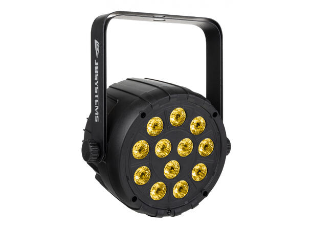 JB SYSTEMS Accu Mini-par 12TC MK2 LEDPar 12 x RGB LED, batteridrevet, 3pin DMX 