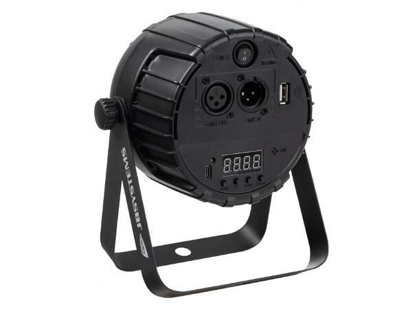 JB SYSTEMS Accu Mini-par 12TC MK2 LEDPar 12 x RGB LED, 5-7 Timer batteritid, DMX