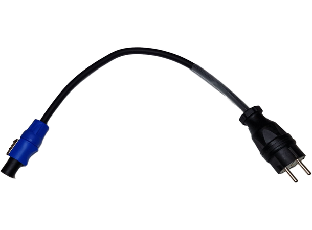 KAGU Schuko - Powercon, 0,38m NEUTRIK NAC3FCA, H07RN-F 1,5mm2