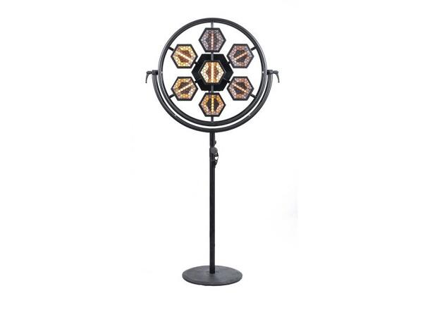 PORTMAN P1 EVO Retro Lamp 7xWWLED, RGBW Glow,1600 - 3200K, WDMX
