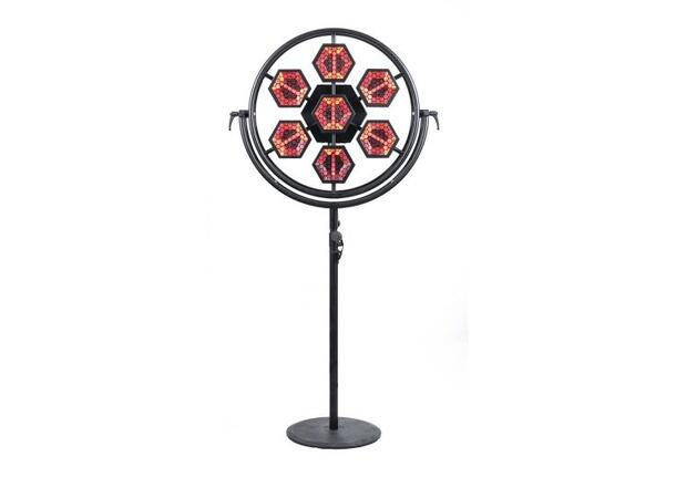 PORTMAN P1 EVO Retro Lamp 7xWWLED, RGBW Glow,1600 - 3200K, WDMX