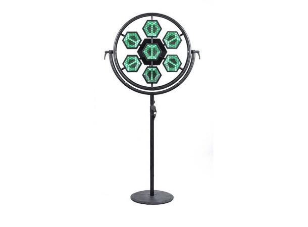 PORTMAN P1 EVO Retro Lamp 7xWWLED, RGBW Glow,1600 - 3200K, WDMX