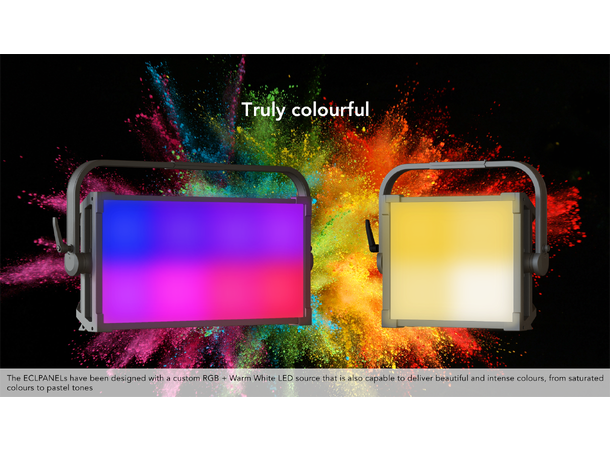 PROLIGHTS ECLPANELTWC Softlight, DEMO 740W RGB+WW, 2800-10000K