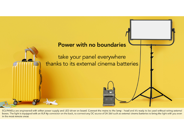 PROLIGHTS ECLPANELTWC Softlight, DEMO 740W RGB+WW, 2800-10000K