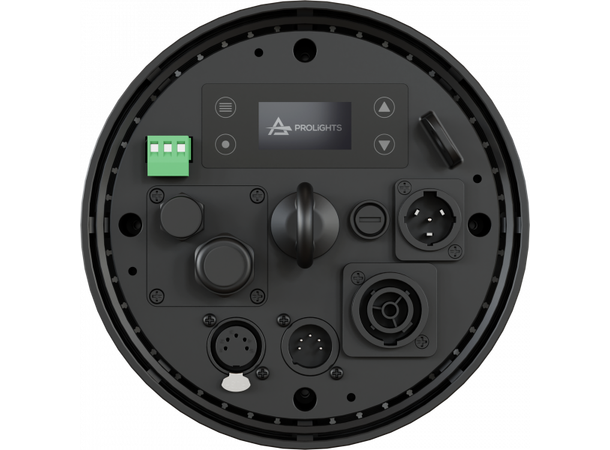 PROLIGHTS ECLPENDANTJRFCBK Pendellys 100W, RGB+WW, Sort