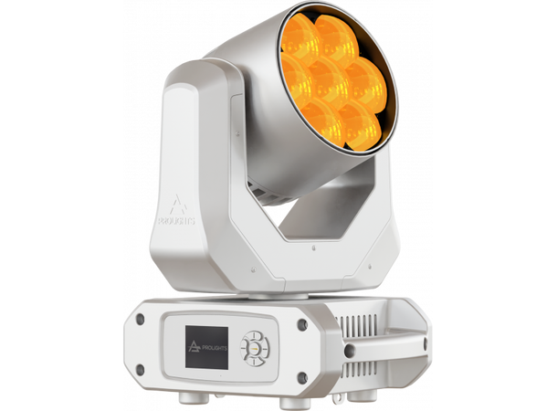 PROLIGHTS JETWASH7WH Moving head 7 x 20W RGBW, 4° - 55°, Hvit