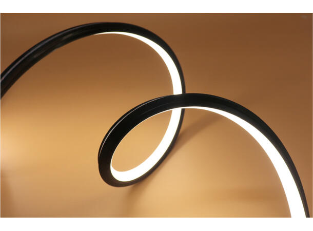 SBL Silikonprofil kit  16 x 16mm 5m, Komplett kit, Uten LED Strip, Sort
