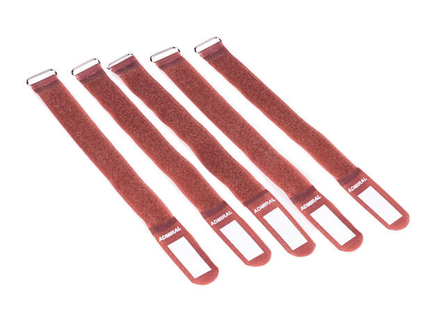 ADMIRAL Cable wrap 26cm brown 5 pieces