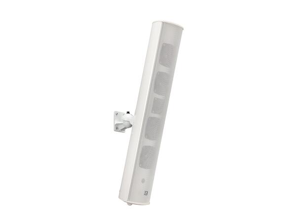 HELVIA HCMS-60 WPW Søylehøyttaler, IP66 60W @ 8ohm, 4 x 3", Hvit