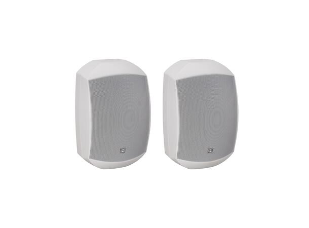 HELVIA LIDO-640 WPW Miljøhøyttaler, IP65 40W, 6", 70/100/8ohm, Hvit