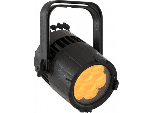 PROLIGHTS JETPAR7ZIPBK LED Par, IP65 7 x 20W RGB+WW, 4.5 - 53° zoom, Sort