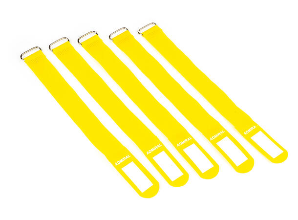 ADMIRAL Cable wrap 26cm yellow 5 pieces