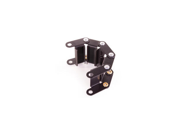 ADMIRAL Snake 5 segment hinge black For Self build, Sort