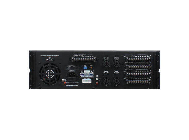 CLEVER ACOUSTICS MA 4120 MKII Forsterker 480W, 4 Soner