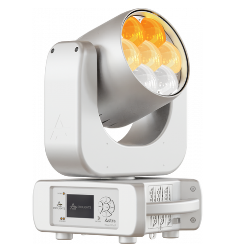 PROLIGHTS Astra Wash7Pix Moving head 7x40W LED RGBW/FC, 4-59°, Hvit