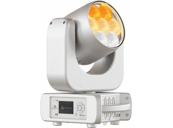 PROLIGHTS Astra Wash7Pix Moving head 7x40W LED RGBW/FC, 4-59°, Hvit